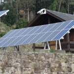 Instalar paneles solares en un chalet